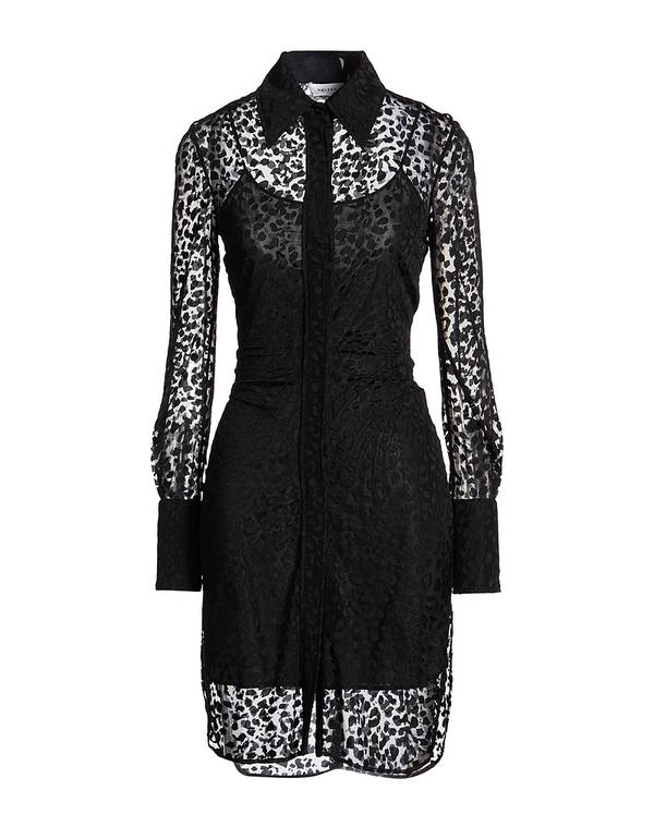 マックイーン レディース トップス ワンピース MCQUEEN シュミーズドレス Black ブラック