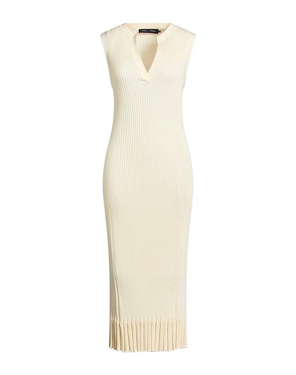 【送料無料】 プロエンザショラー レディース ワンピース トップス ひざ丈ワンピース Off White