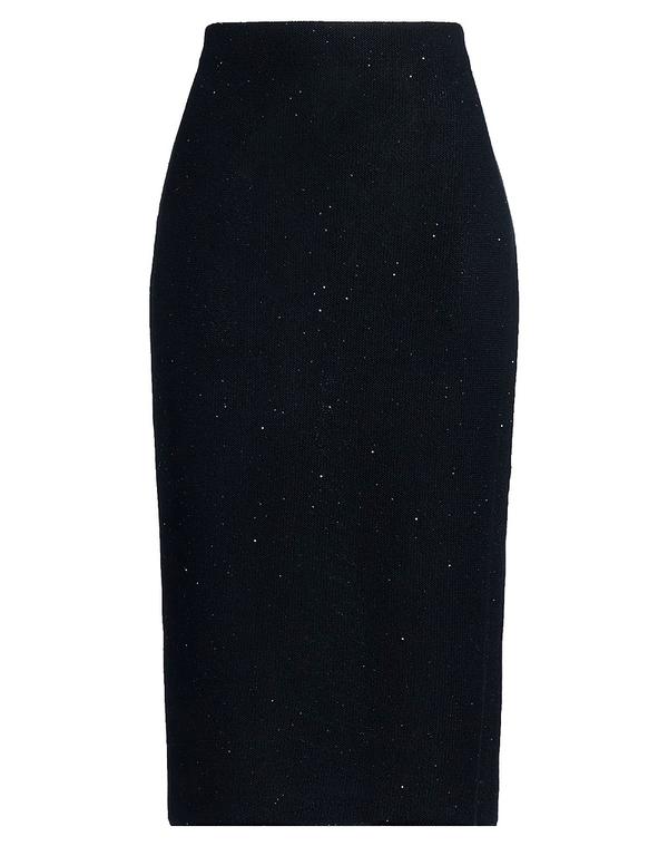 ファビアナ フィリッピ レディース ボトムスカート FABIANA FILIPPI ミディ丈スカート Midnight Blue ブルー