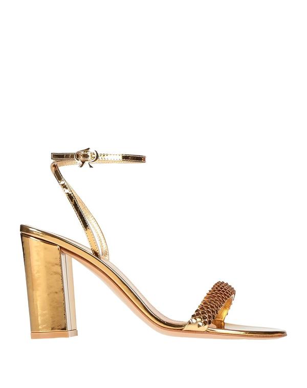 ジャンヴィト ロッシ レディース シューズ サンダル GIANVITO ROSSI サンダル Gold ゴールド