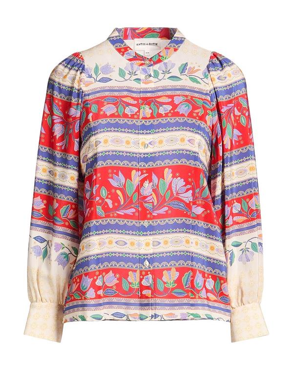 アンティックバティック レディース トップス シャツ ANTIK BATIK シルクシャツ＆ブラウス Ivory アイボリー