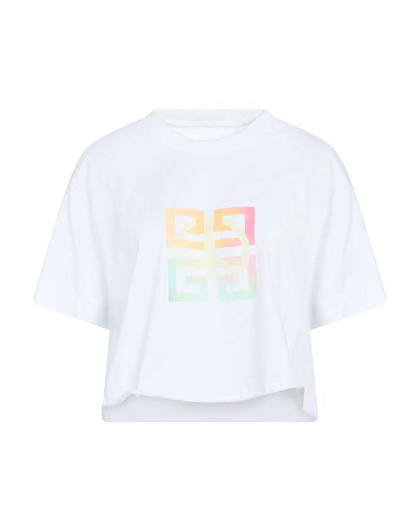 ジバンシー レディース トップス Tシャツ GIVENCHY Tシャツ White ホワイト|ReVida 店