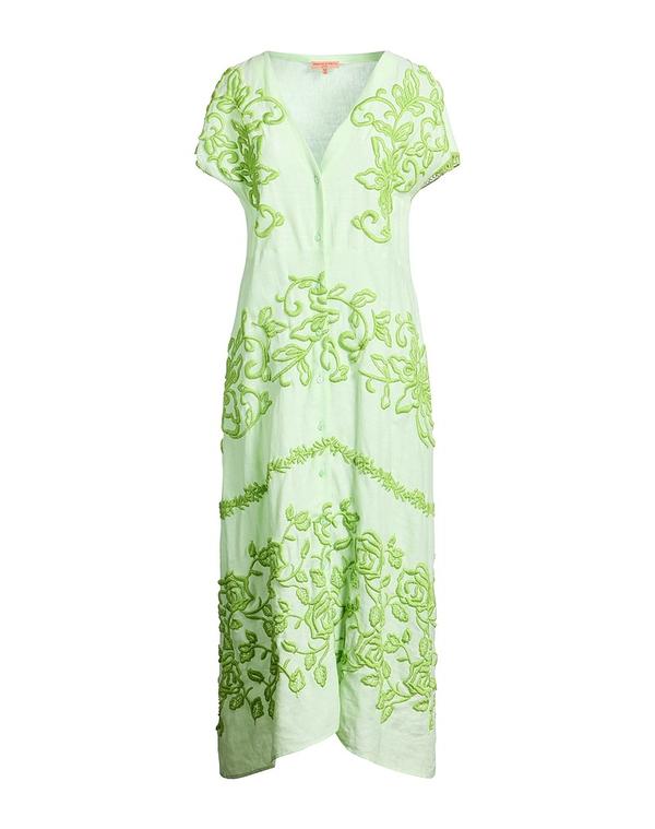 【送料無料】 エルマンノ シェルヴィーノ レディース ワンピース トップス ロングワンピース・ドレス Light Green