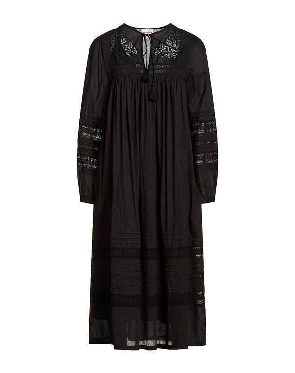 アンティックバティック レディース トップス ワンピース ANTIK BATIK ひざ丈ワンピース Black ブラック