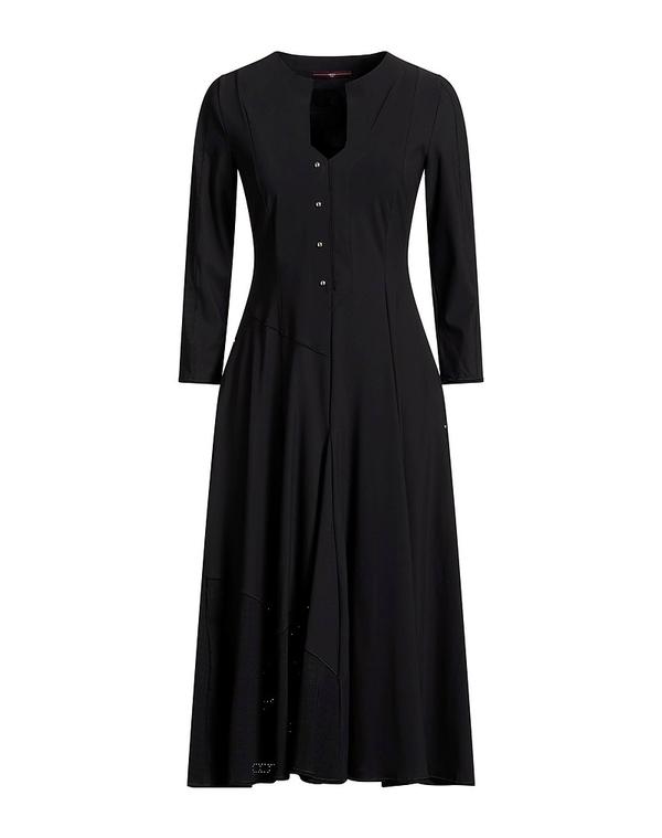 ハイ レディース トップス ワンピース HIGH ひざ丈ワンピース Black ブラック