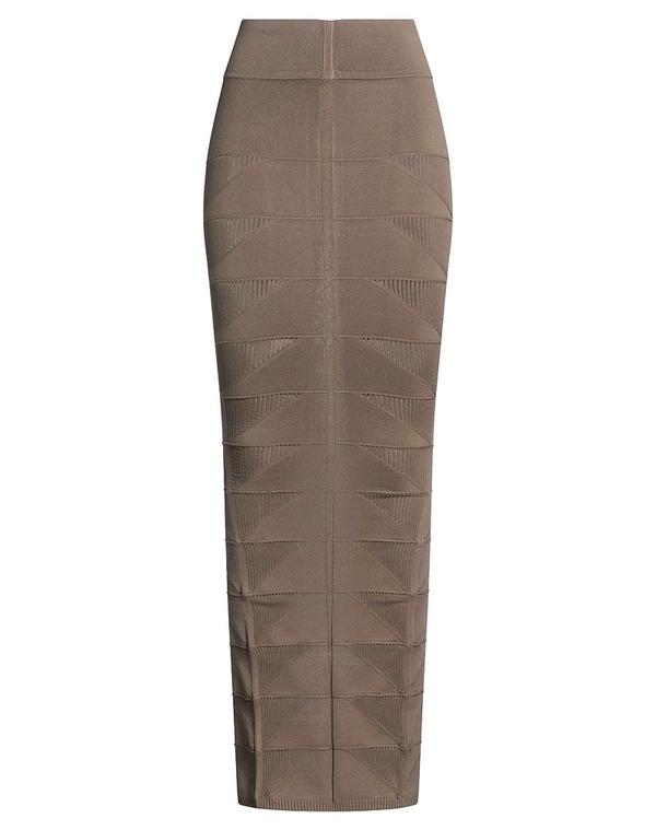 リックオウエンス レディース ボトムスカート RICK OWENS ロングスカート Taupe トープ 76,340円
