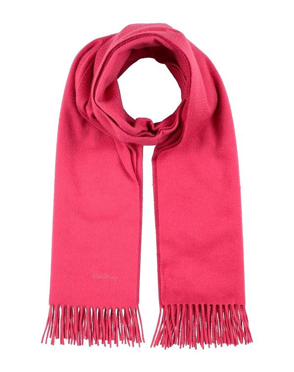マックスマーラ レディース 佩び物 消音装置・袈裟・えり巻き MAX MARA 消音装置＆えり巻き Pink サクラ色