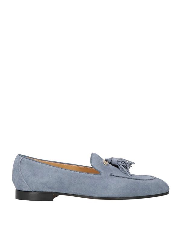 ドンカルズ レディース シューズ スリッポン・ローファー DOUCAL'S モカシン Blue Gray グレー