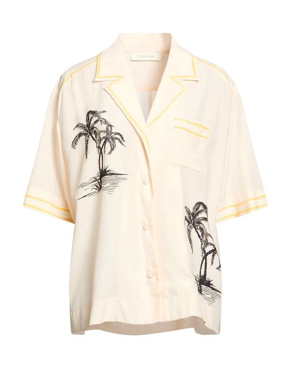 ジマーマン レディース トップス シャツ ZIMMERMANN 柄入りシャツ＆ブラウス Off White オフホワイト