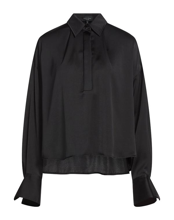 ラグアンドボーン レディース トップス シャツ RAG \u0026 BONE トップス Black ブラック
