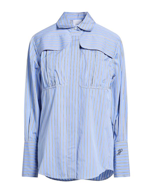 ジャンパトゥ レディース トップス シャツ PATOU 柄入りシャツ＆ブラウス Azure Blue ブルー