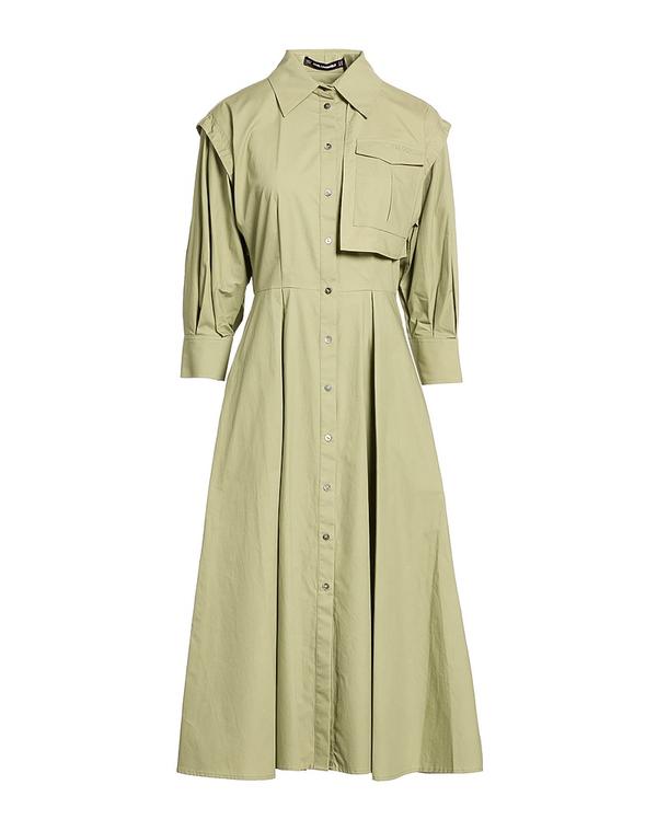 カール ラガーフェルド レディース トップス ワンピース KARLAGERFELD シュミーズドレス Military Green グリーン 45,480円