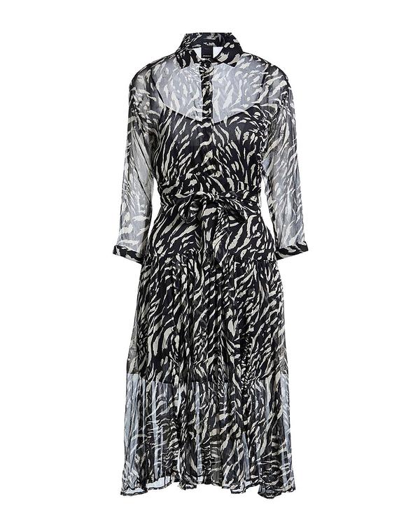 ピンコ レディース トップス ワンピース PINKO シュミーズドレス Black ブラック