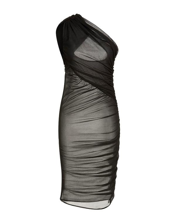 リックオウエンスリリーズ レディース トップス ワンピース RICK OWENS LILIES パーティ向けドレス＆ワンピース Black ブラック