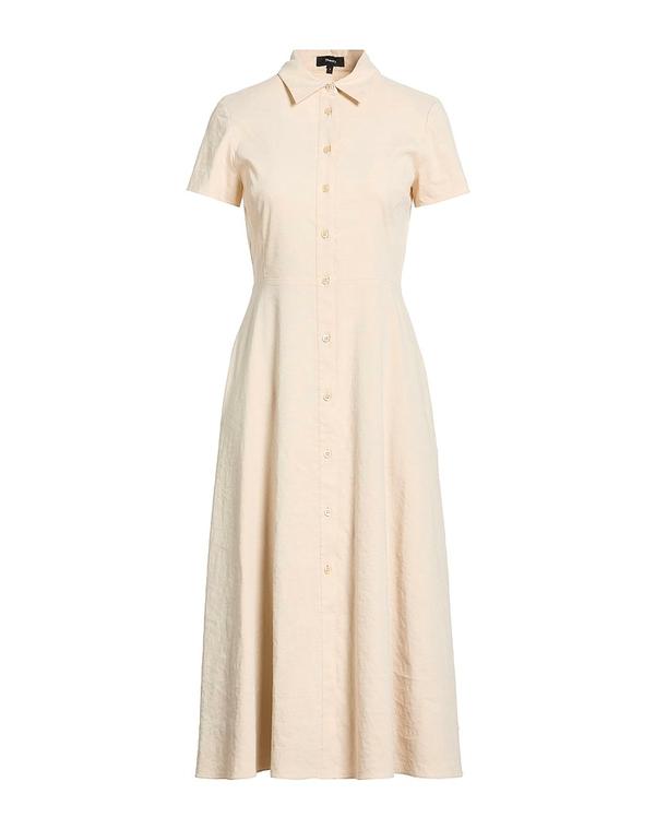 セオリー レディース トップス ワンピース THEORY ひざ丈ワンピース Beige ベージュ