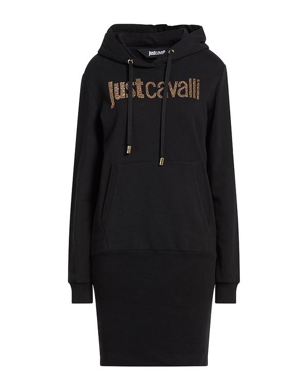 ジャストカバリ レディース トップス ワンピース JUST CAVALLI ミニワンピース・ドレス Black ブラック
