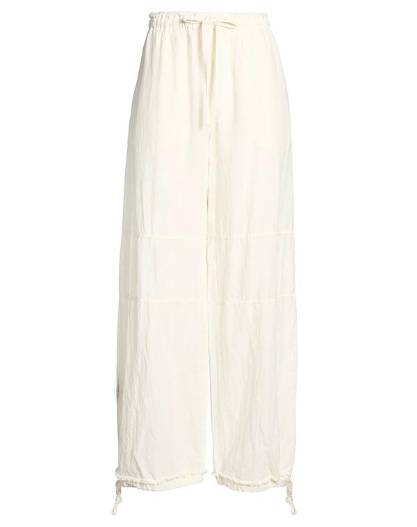アクネ ストゥディオズ レディース ボトムス カジュアルパンツ ACNE STUDIOS ワイドパンツ Off White オフホワイト｜ReVida 店