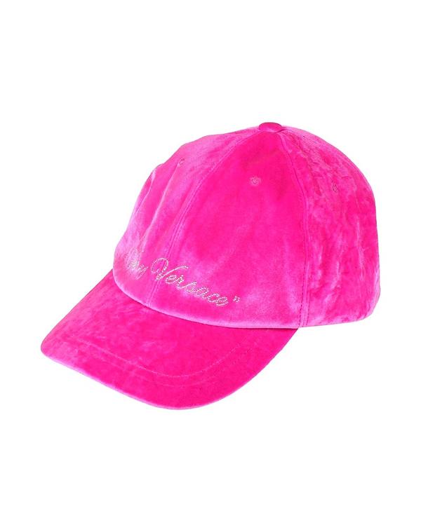 ヴェルサーチ レディース 付属物 鳥打ち帽 VERSACE 鳥打ち帽 Fuchsia フューシャ