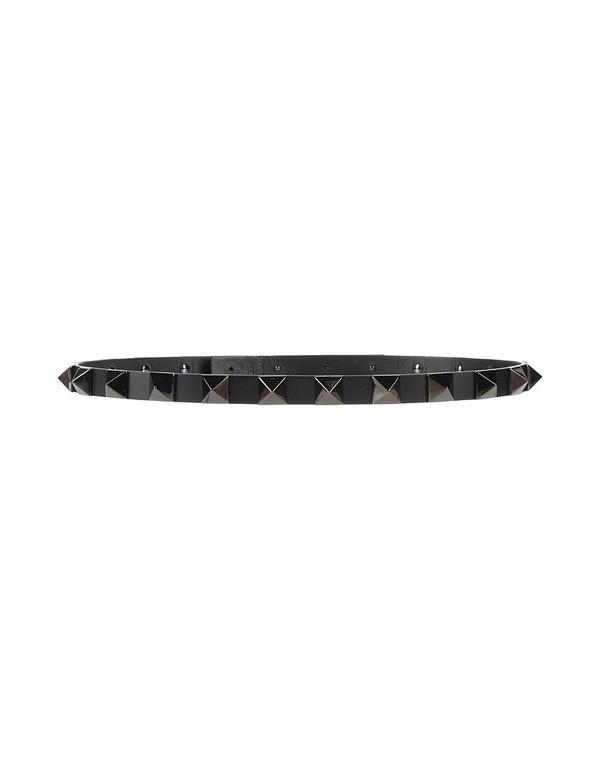 ヴァレンティノ レディース アクセサリー ベルト VALENTINO GARAVANI 幅細ベルト Black ブラック