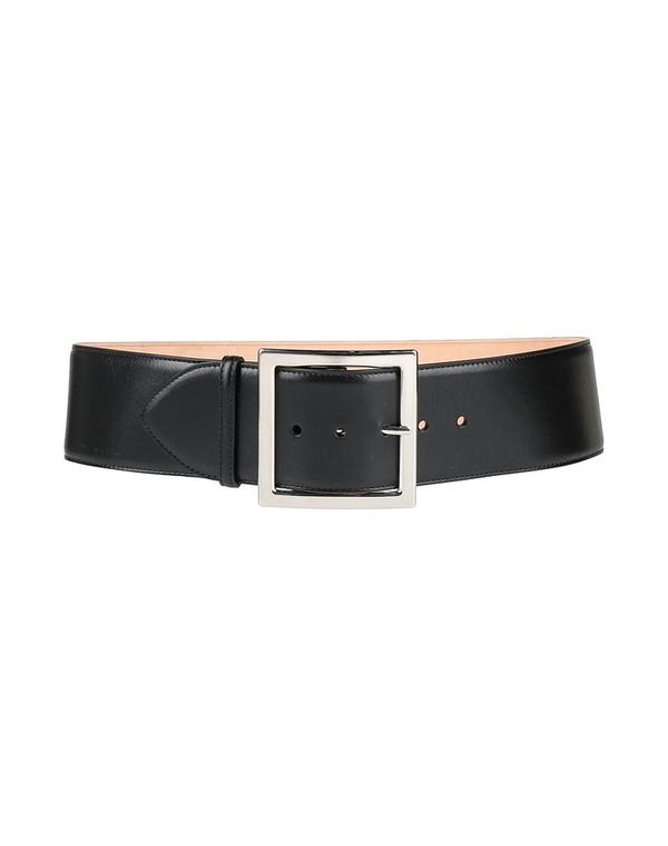 McQ アレキサンダーマックイーン レディース アクセサリー ベルト McQ Alexander McQueen 幅広ベルト Black ブラック