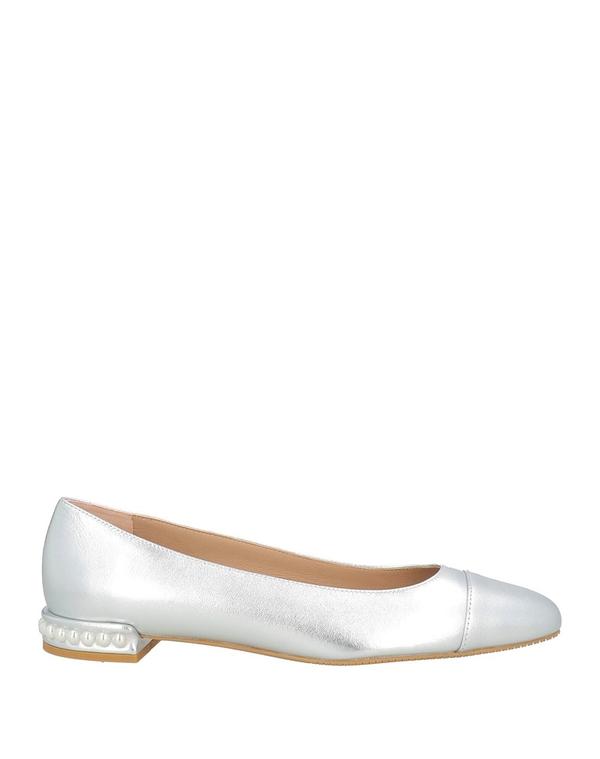 スチュアート ワイツマン レディース シューズ パンプス STUART WEITZMAN 女性バレエダンサー Silver しろがね色