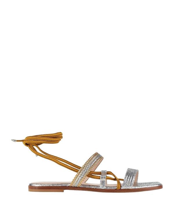 ポリーニ レディース シューズ サンダル POLLINI サンダル Silver シルバー