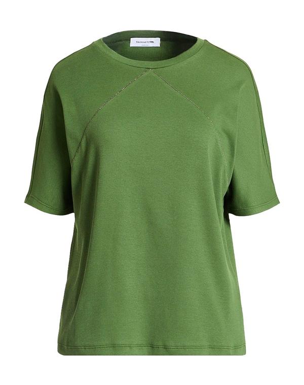 ファビアナ フィリッピ レディース トップス Tシャツ FABIANA FILIPPI Ｔシャツ Green グリーン