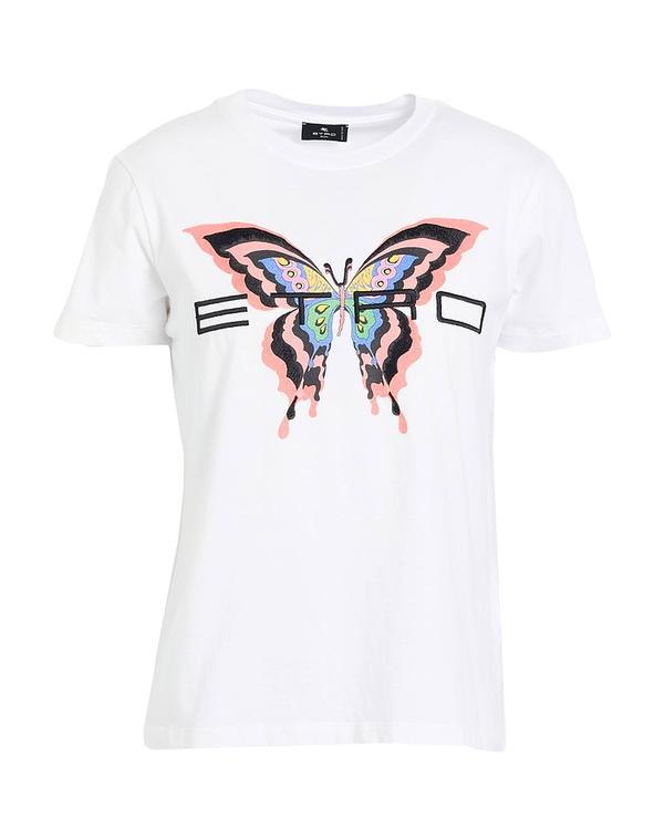 エトロ レディース トップス Tシャツ ETRO Ｔシャツ White ホワイト