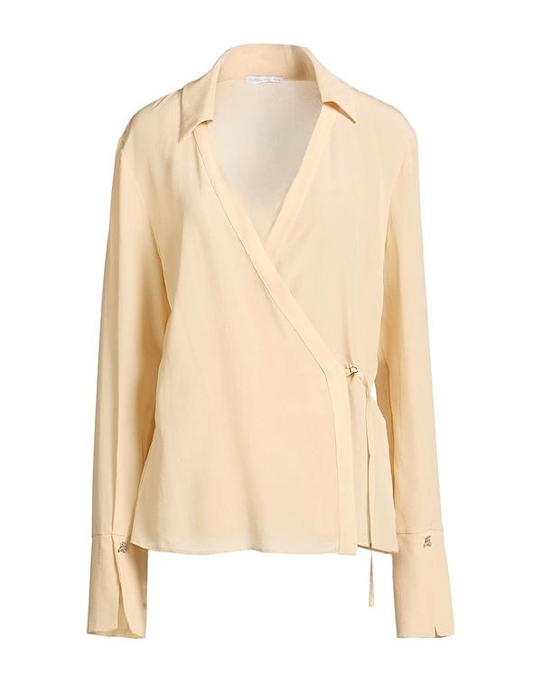 パトリツィア ペペ レディース トップス シャツ PATRIZIA PEPE 無地シャツ＆ブラウス Beige ベージュ
