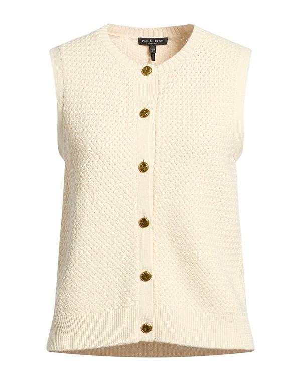 ラグアンドボーン レディース トップス シャツ RAG \u0026 BONE ニットベスト Off White オフホワイト