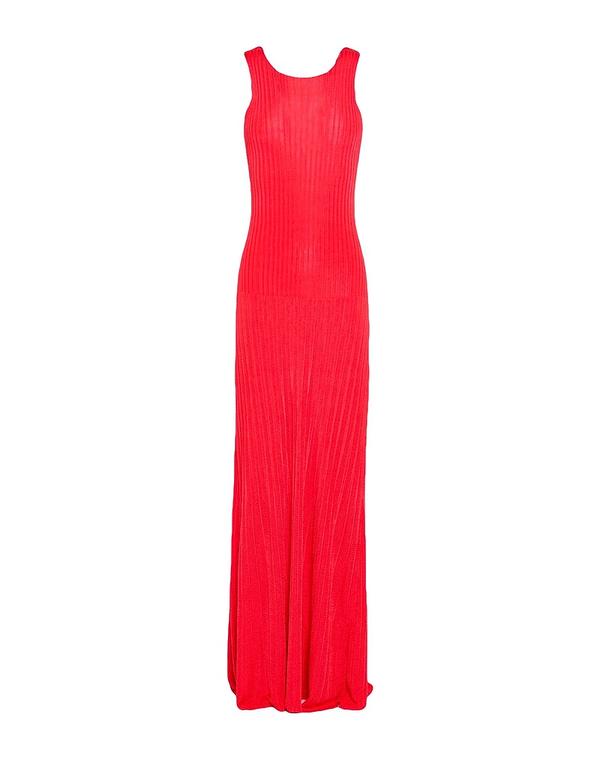 ツインセット レディース トップス ワンピース TWINSET ロングワンピース・ドレス Red レッド