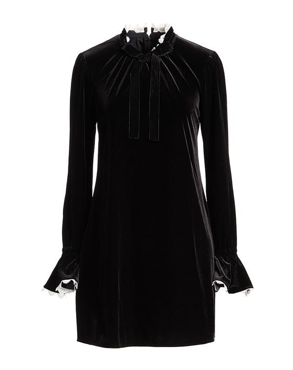 ガニー レディース トップス ワンピース GANNI ミニワンピース・ドレス Black ブラック
