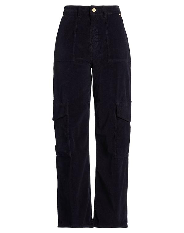 ガニー レディース ボトムス 心地好いズボン下 GANNI カーゴパンツ Midnight Blue 青み
