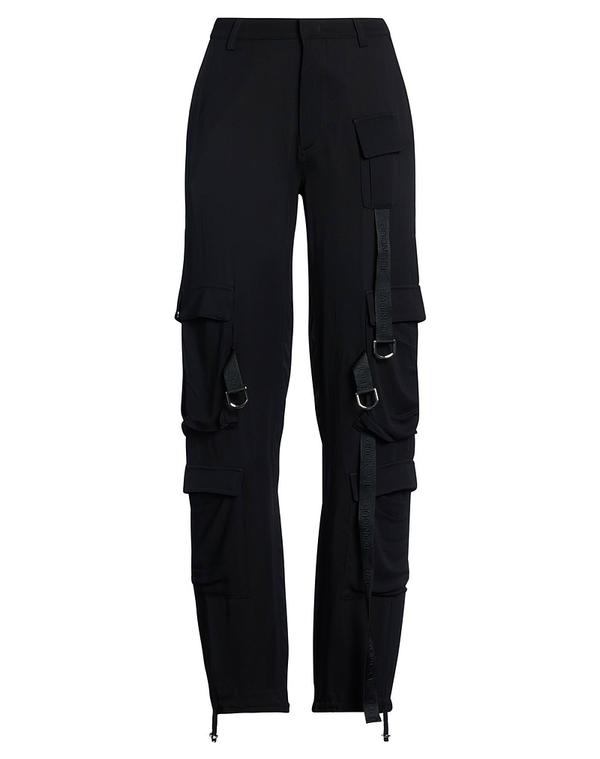 ドンダップ レディース ボトムス カジュアルパンツ DONDUP カーゴパンツ Black ブラック
