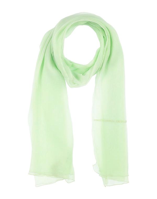 エルマンノ シェルヴィーノ レディース アクセサリー マフラー・ストール・スカーフ ERMANNO SCERVINO マフラー＆スカーフ Light Green グリーン