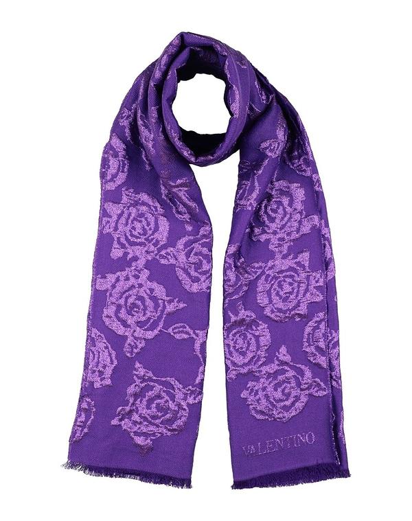 ヴァレンティノ レディース 付属物 えり巻き・袈裟・えり巻き VALENTINO GARAVANI えり巻き＆えり巻き Purple パープル