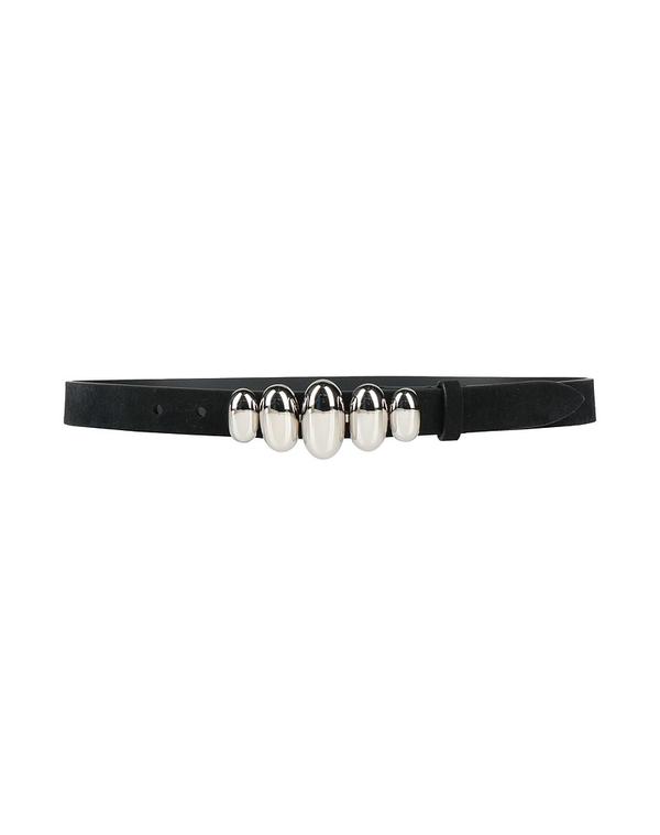 イザ呼びりん マラン レディース 添え物 三尺帯 ISABEL MARANT レギュラー幅三尺帯 Black 黒いこと