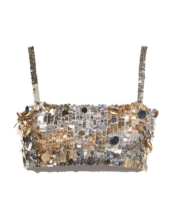 パロッシュ レディース トップス シャツ P.A.R.O.S.H. トップス Silver シルバー