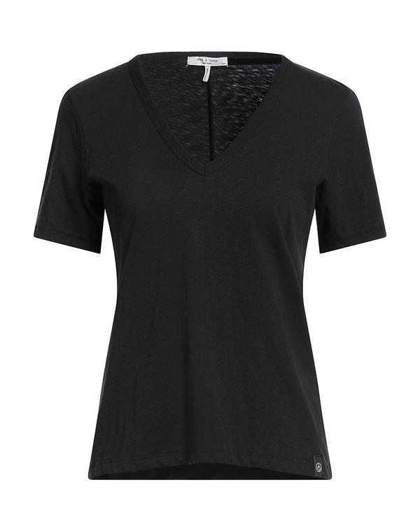 ラグアンドボーン レディース トップス プルオーバー RAG \u0026 BONE Ｔシャツ Black 黒いこと