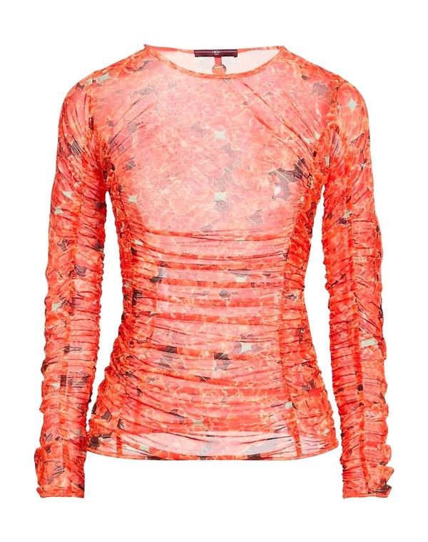 ハイ レディース トップス シャツ HIGH トップス Red レッド