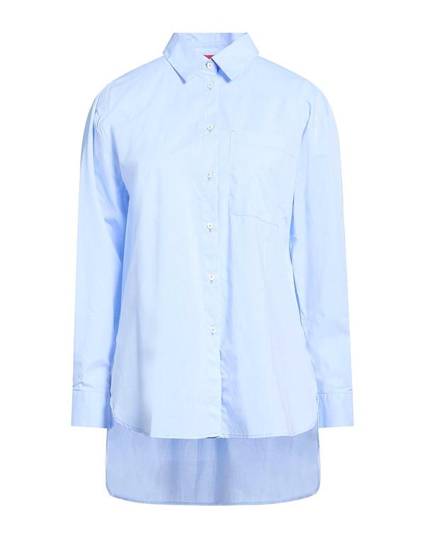 マックスアンドコー レディース トップス ティーシャツ MAX\u0026Co. 無地ティーシャツ＆トップ Light Blue 青色 レディースファッション-シャツ・ブラウス-トップス