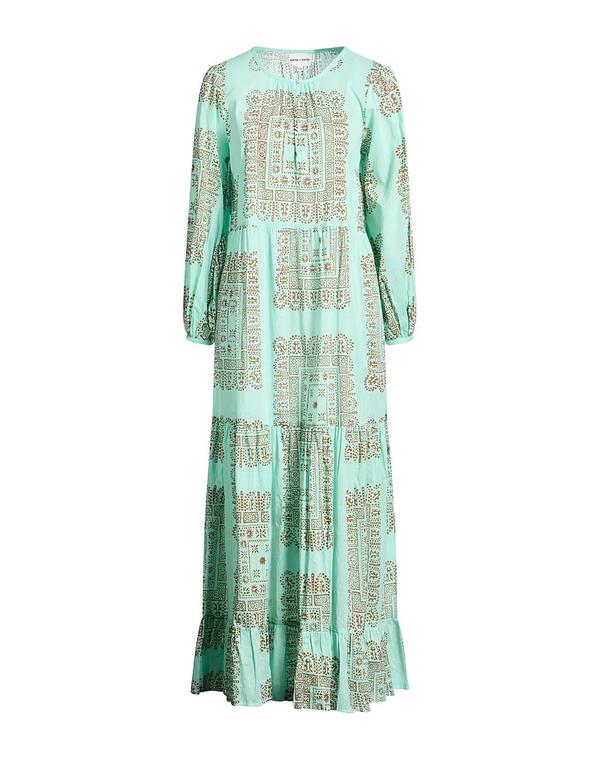 アンティックバティック レディース トップス ワンピース ANTIK BATIK ロングワンピース・ドレス Light Green グリーン
