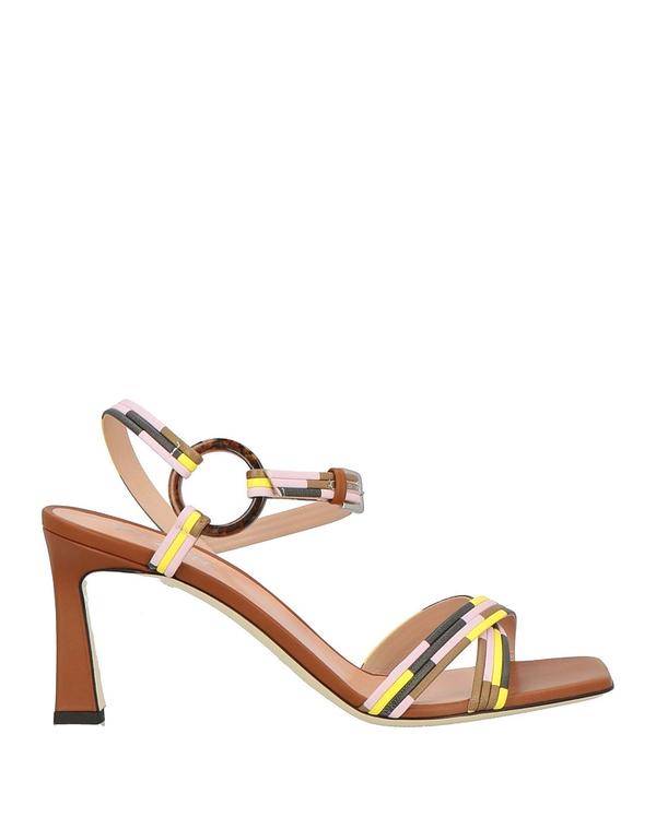 ポリーニ レディース シューズ サンダル POLLINI サンダル Yellow イエロー