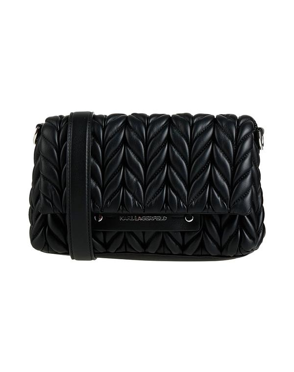 カール ラガーフェルド レディース バッグ KARLAGERFELD クロスボディバッグ Black ブラック|ReVida 店