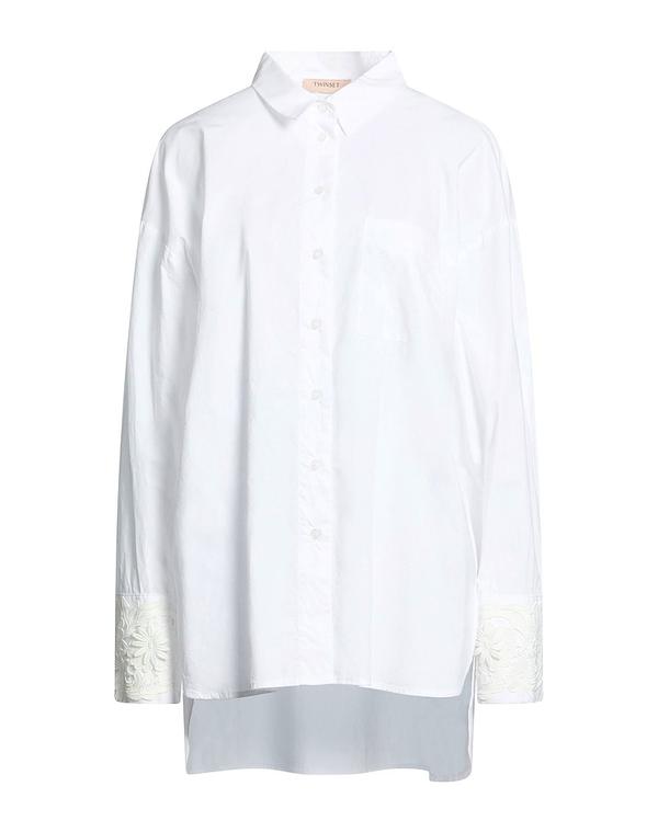 ツインセット レディース トップス シャツ TWINSETシャツ White ホワイト