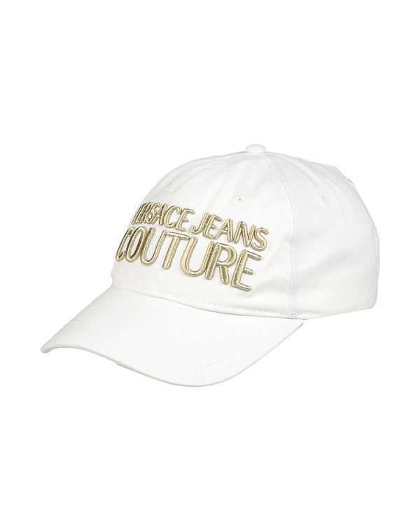 ヴェルサーチ レディース アクセサリー 帽子 VERSACE JEANS COUTURE 帽子 White ホワイト｜ReVida 店