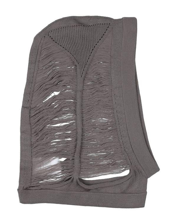 リックオウエンス レディース 付属物 鳥打ち帽 RICK OWENS 鳥打ち帽 Gray 薄墨色