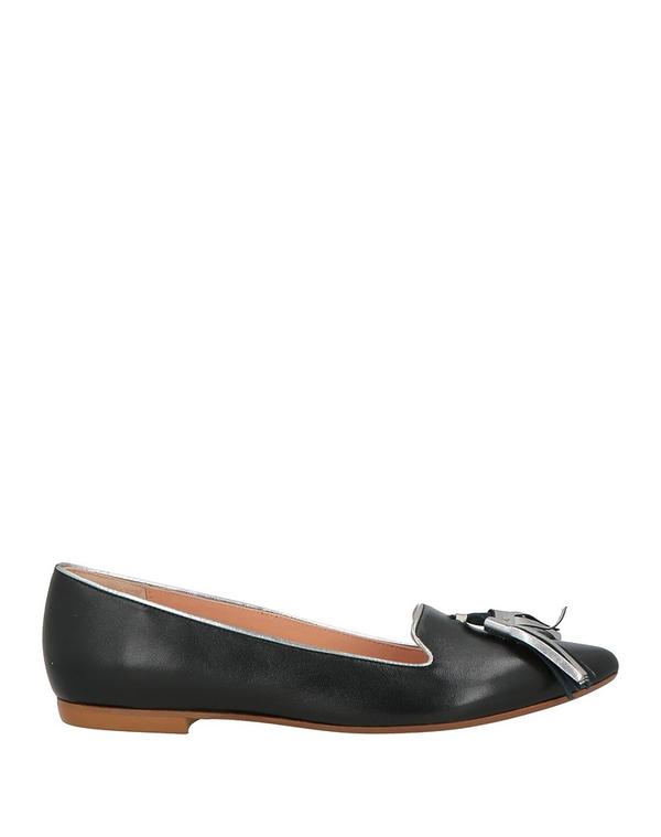 ポリーニ レディース シューズ スリッポン・ローファー POLLINI モカシン Black ブラック