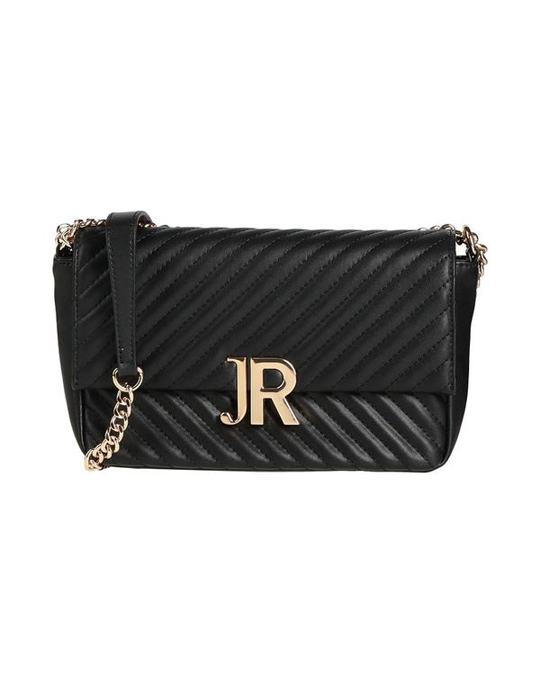 ジョン バージニアの州都 レディース 御徒面子 JOHN RICHMOND クロスボディバッグ Black 黒いこと