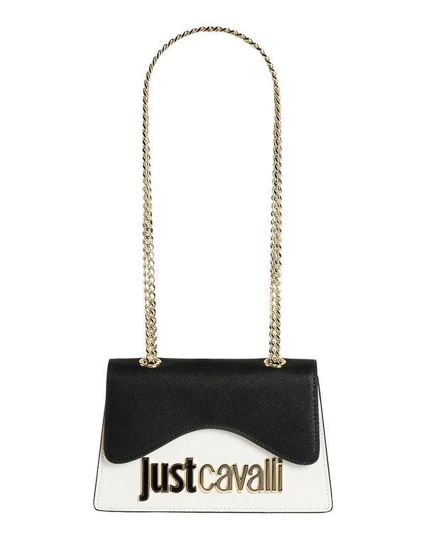 ジャストカバリ レディース バッグ JUST CAVALLI ショルダーバッグ Black ブラック|ReVida 店